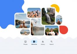 Interface de l’onglet Memories de Google Photos