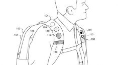 Illustration d’un homme portant le sac a dos intelligent de Microsoft