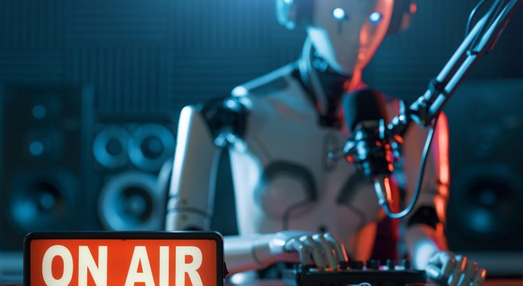 Un robot a la radio